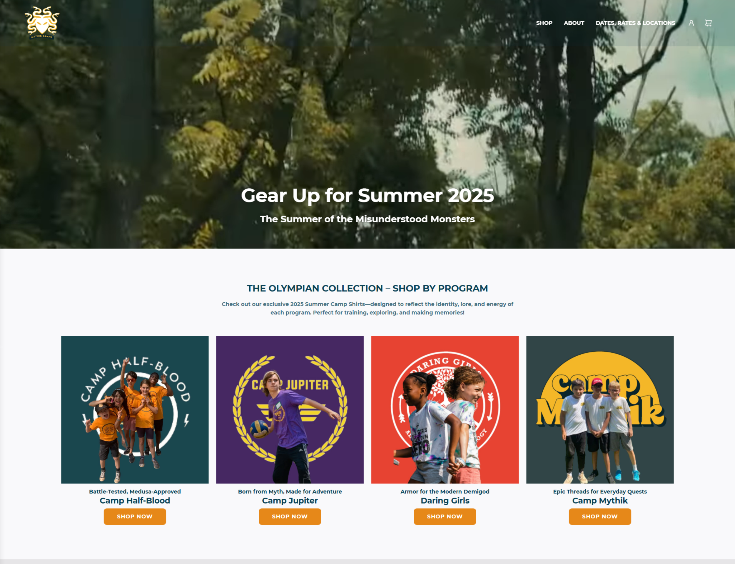 mythik camps shopify